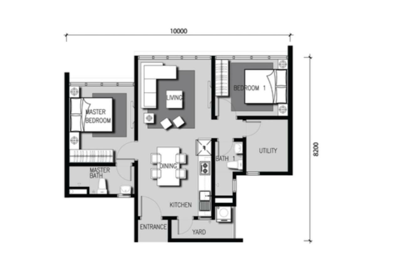 Zizz Homestay - The Pallet Home Petaling Jaya Extérieur photo